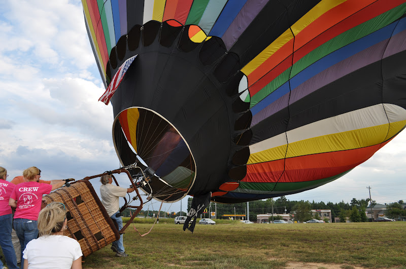 The Brown Family Hot Air Balloon Ride