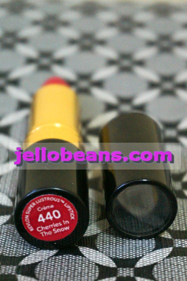Revlon Super Lustrous Lipstick in Cherries in the Snow (440) Review