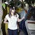 Zareen Khan Looked Super Sexy In Black Yoga pants and White Figure Hugging T-shirt as She was Spotted in Bandra, Mumbai