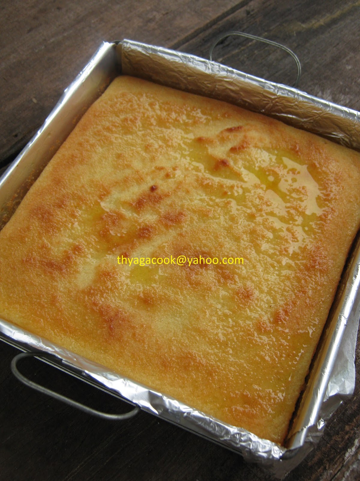 KARI LEAFS Malaysian flavour's BAKED TAPIOCA CAKE