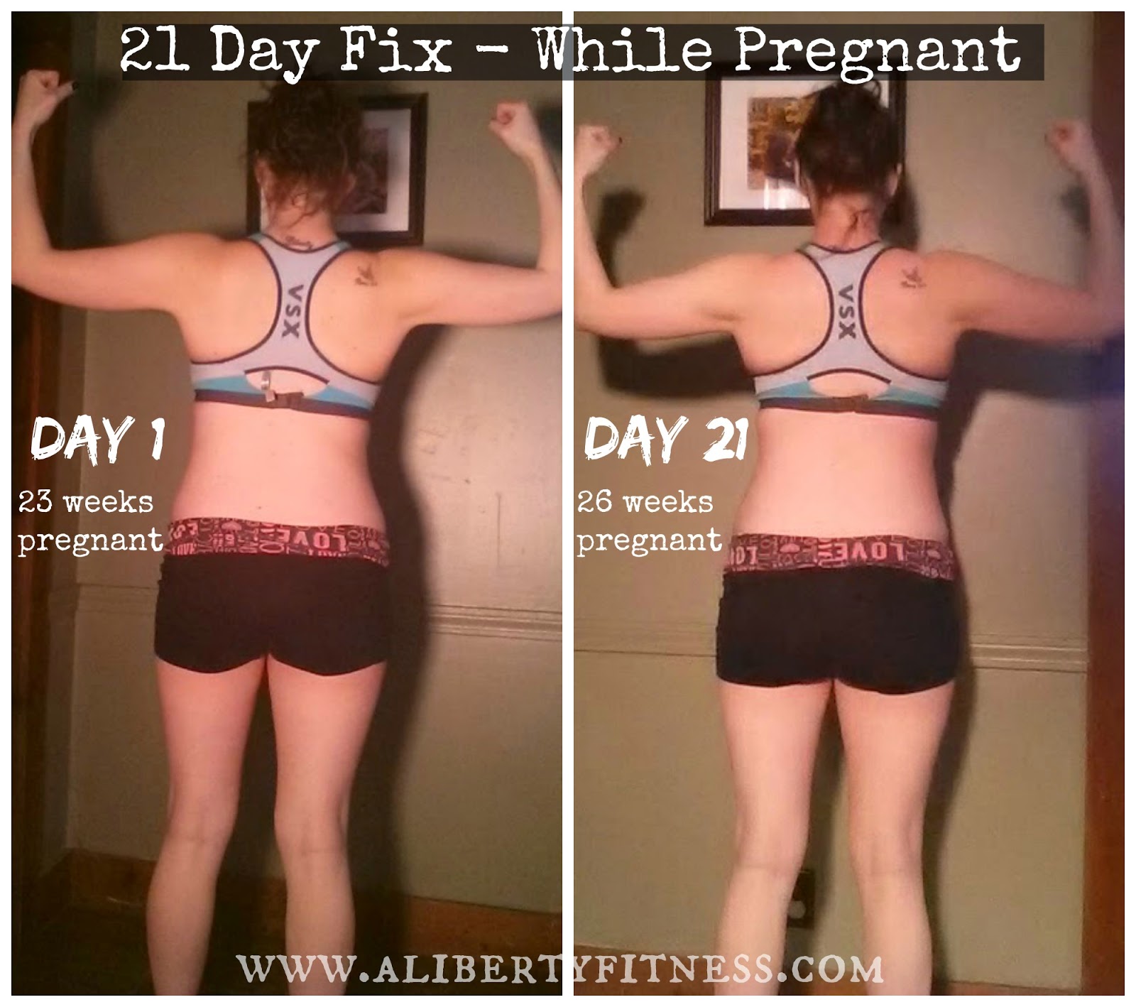 Grace And Grit 21 Day Fix While Pregnant My Final Results And An
