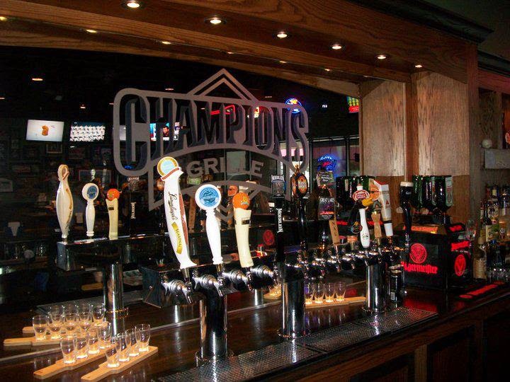 Champions Grille Always Great Beer on Tap!!