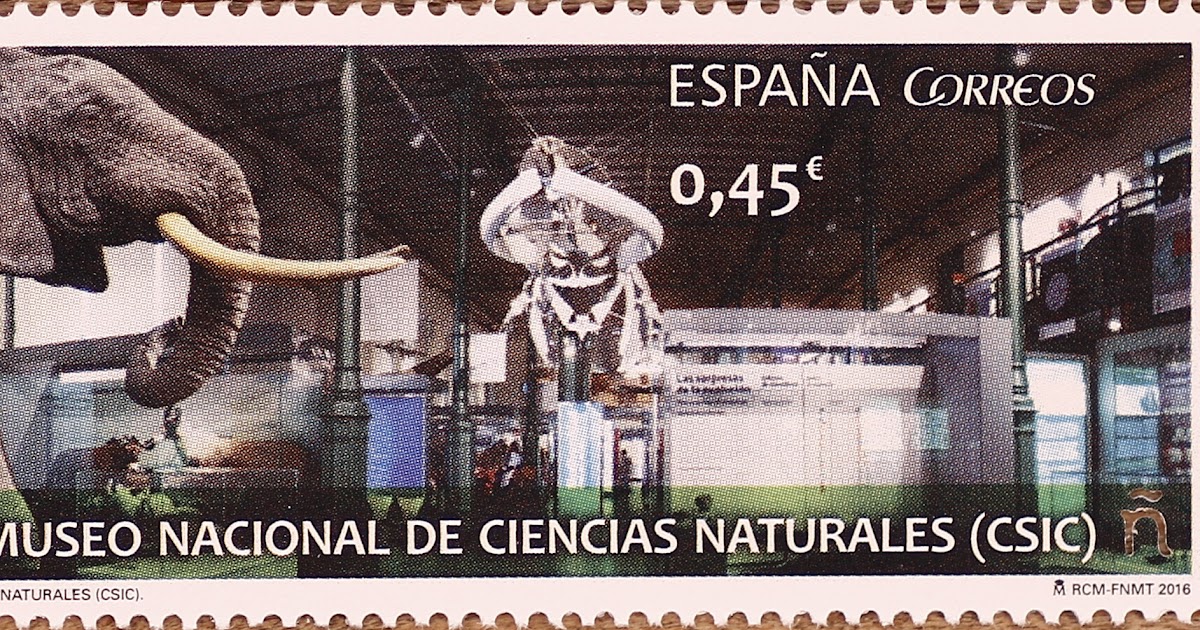 Sellos de Filatelia de España: SELLO | MUSEO NACIONAL DE CIENCIAS NATURALES