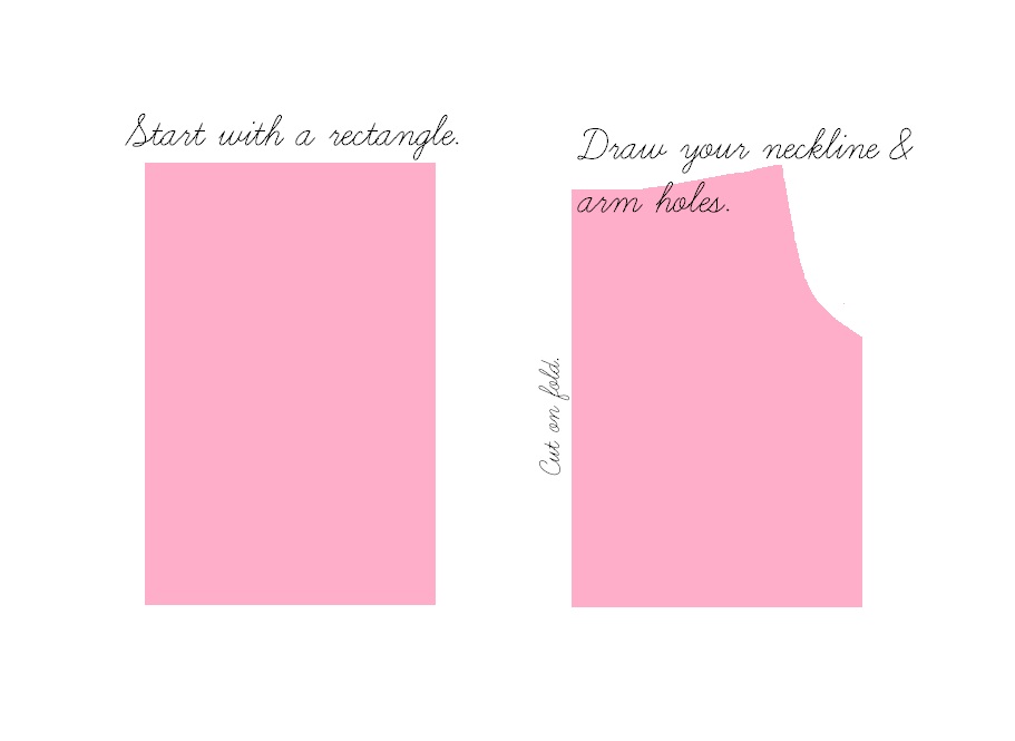 Pickup Some Creativity Banded Peasant Blouse Tutorial, Part One.