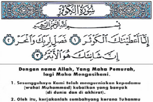 Rahsia surah Al - Kautsar