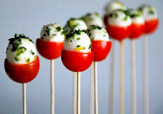 Tomaten Mozzarella Lollipops — Rezepte Suchen