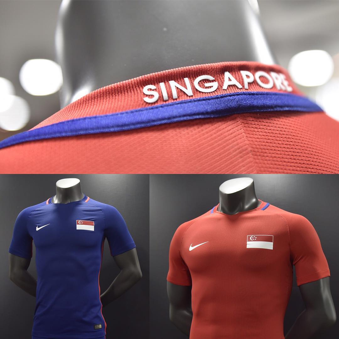 Nike Singapore 201617 Home and Away Kits Released Footy Headlines