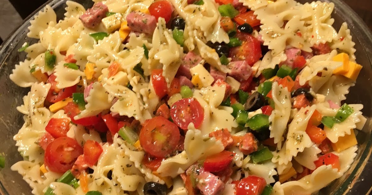 BJ Brinker's Home Cooking Antipasto Pasta Salad