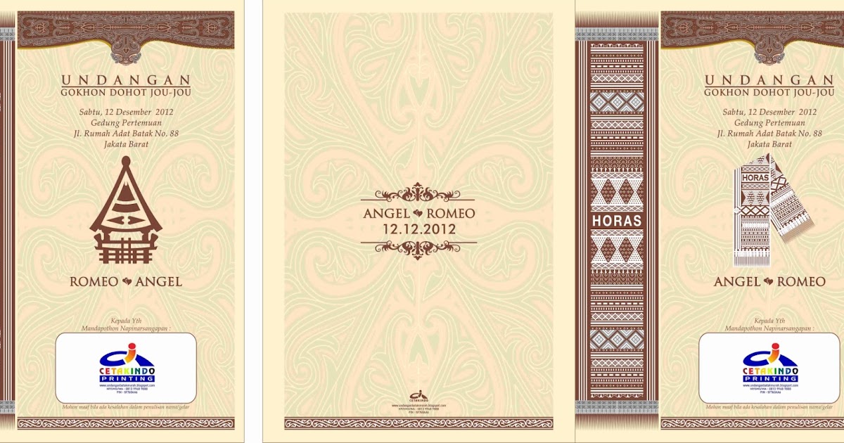 Undangan Batak