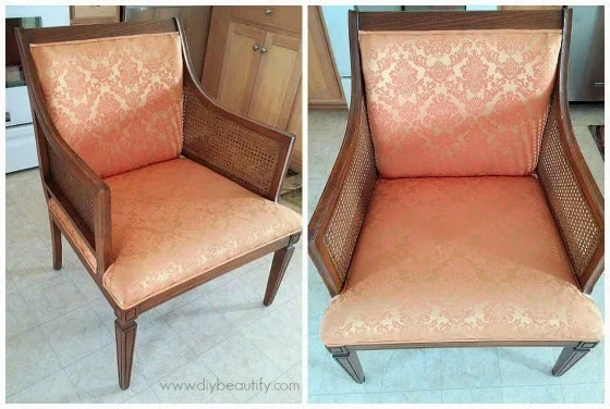Vintage chair www.diybeautify.com