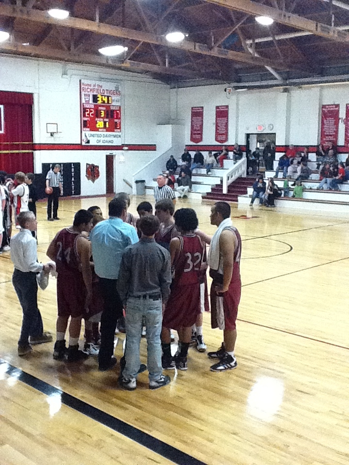 Shoshone Athletics Close one in Richfield
