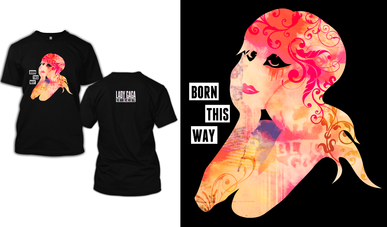Lady Gaga T-Shirts | Maren May Designs