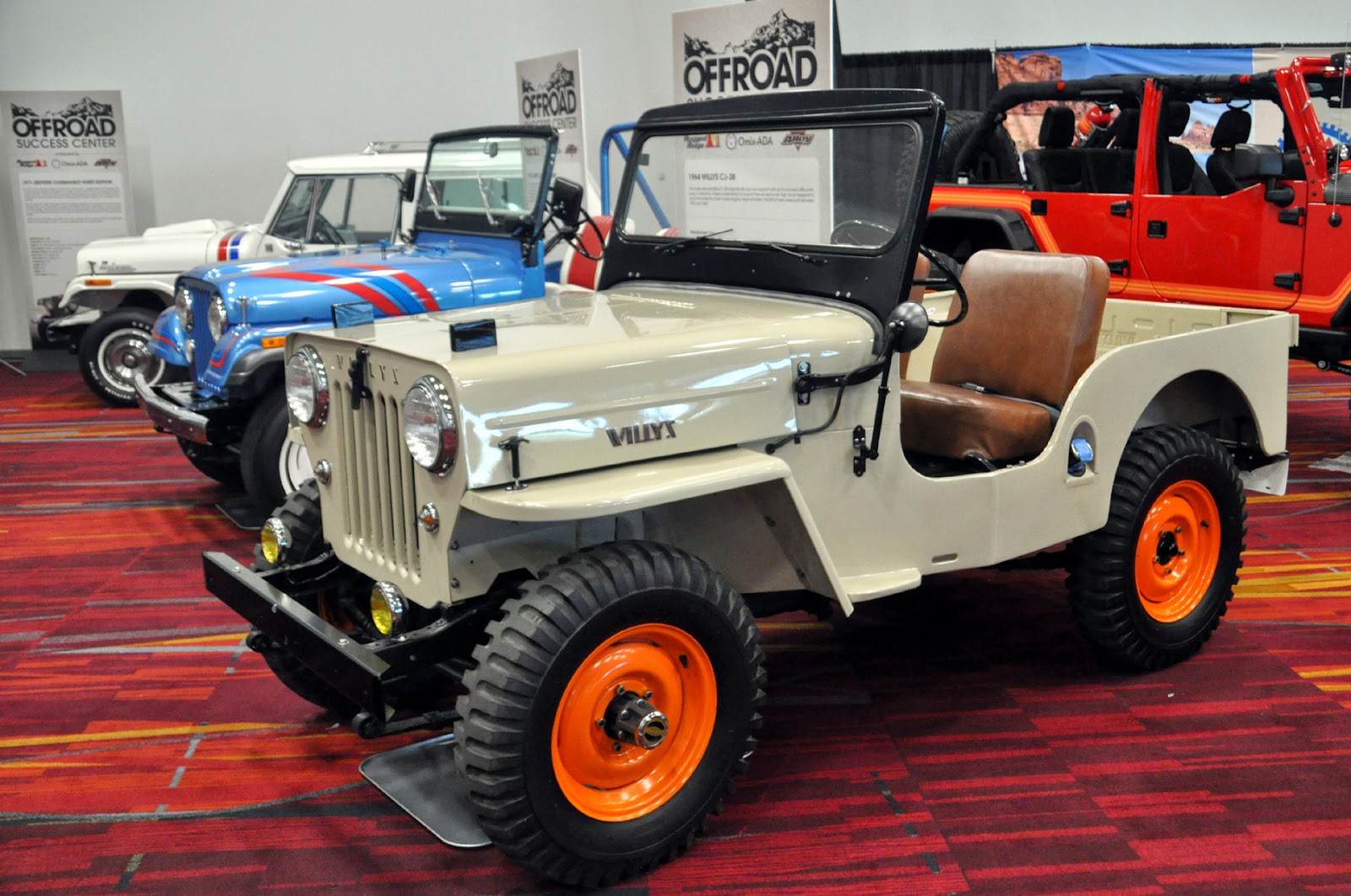 Just A Car Guy the collection of vintage pre'74 Jeeps was terrific