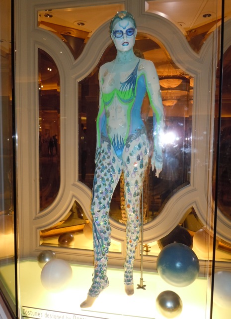 Cirque du Soleil O female swimmer outfit
