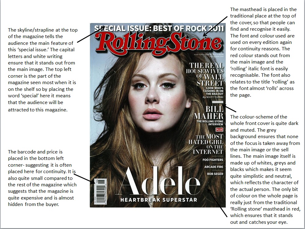 mediablog Lucy's Front Cover Analysis