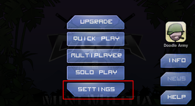 choose settings