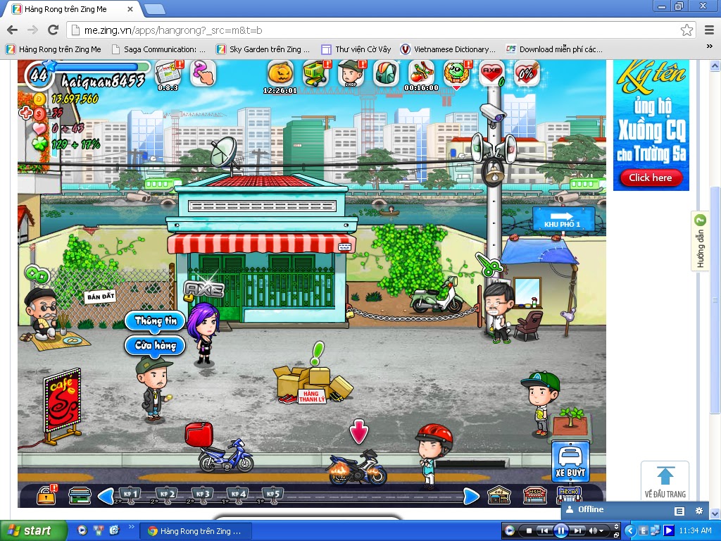 Hướng dẫn nhiệm vụ game Hàng Rong: Các bước cơ bản trong game