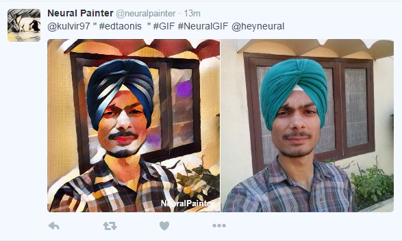 Prisma-like Twitter bot Prisma-like Twitter bot