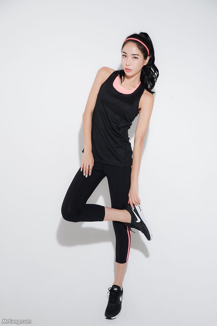 The beautiful An Seo Rin shows off her figure with a tight gym fashion (273 pictures) photo 6-8