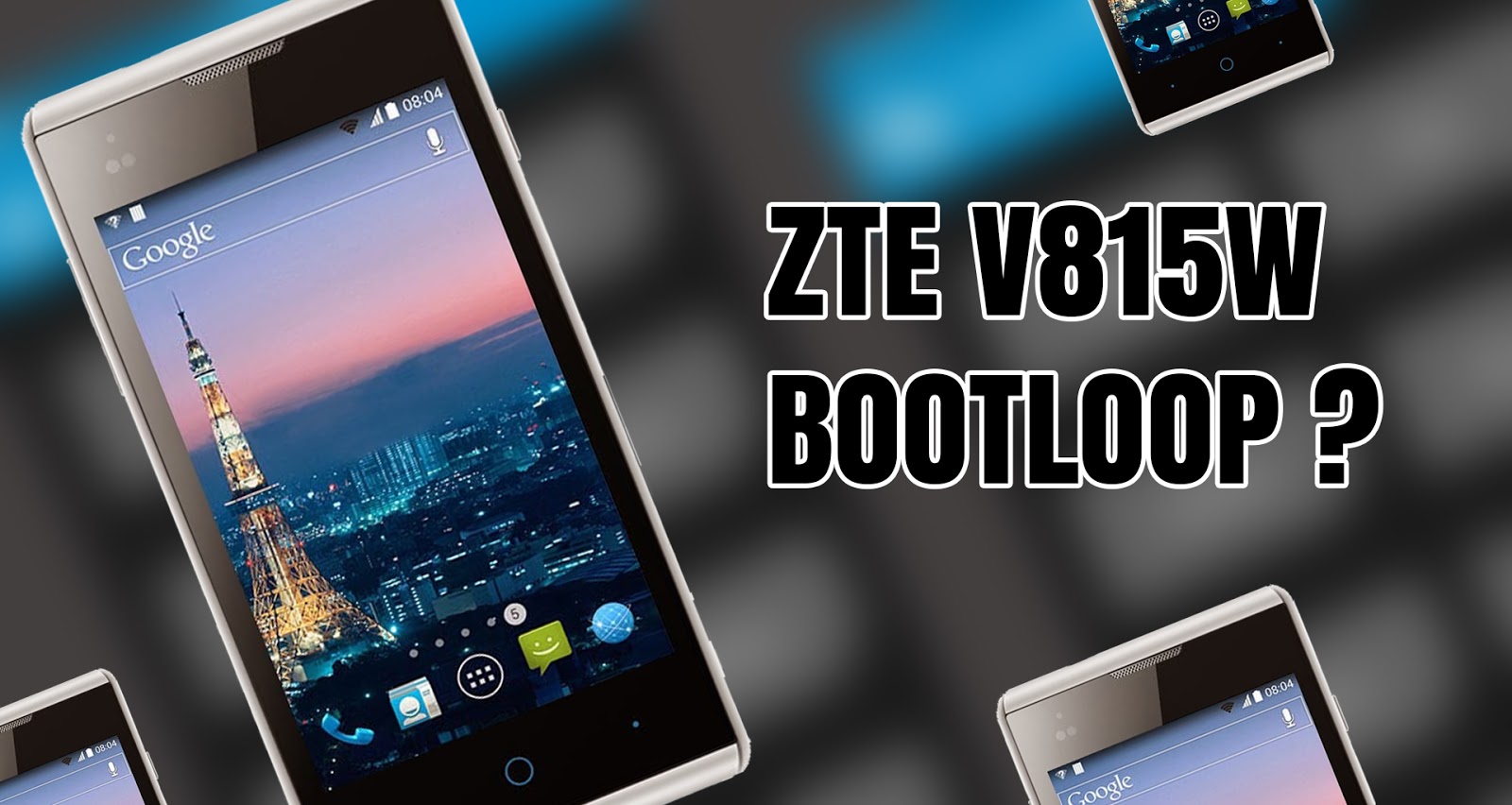 Cara Mudah Mengatasi Zte V815w Bootloop Cara Android