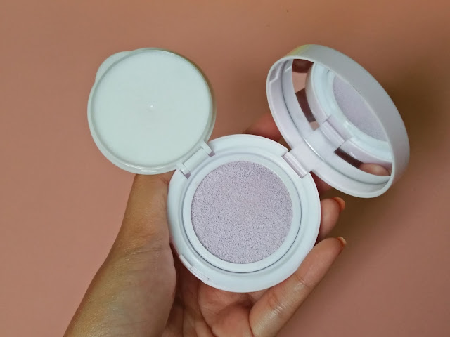 [REVIEW] Tony Moly Face Mix Primer Color Cushion Lavender