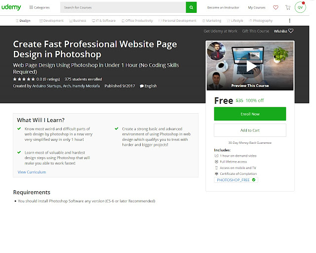 Udemy coupon code free