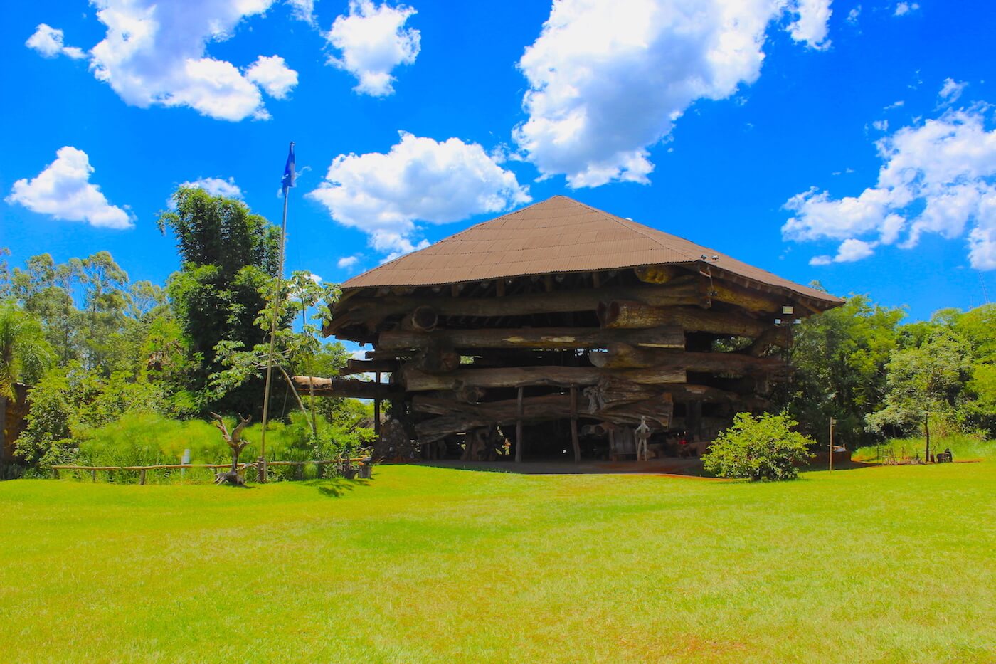 la aripuca wooden structure