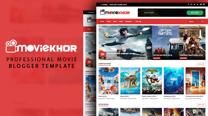 MovieKhor - Professional Movie Blogger Template