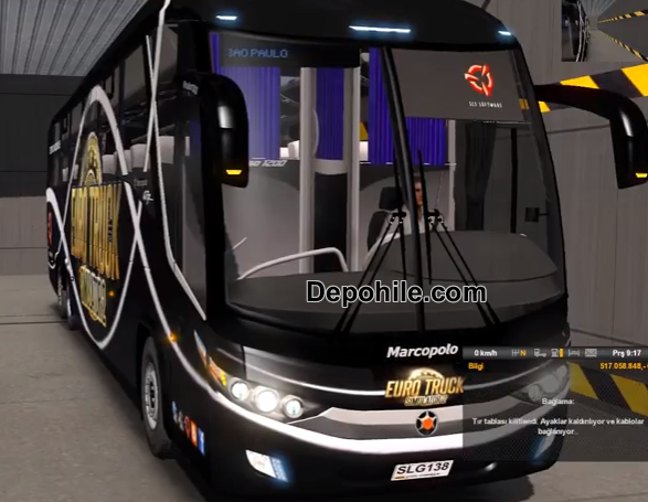 ETS2 Marcopolo G7 1200 Otobüs Modu İndir 1.33 Yaması Yeni