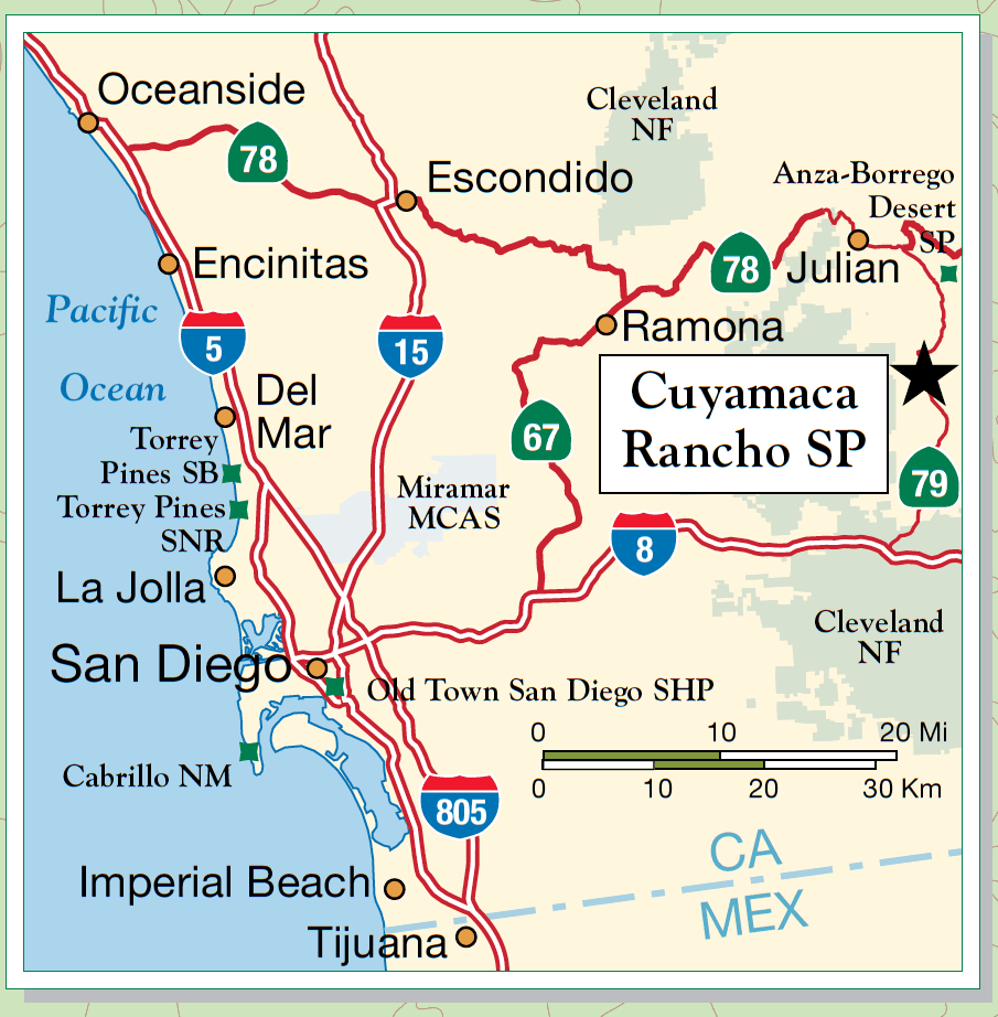 Cuyamaca, California Lake Cuyamaca Camping