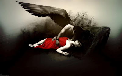 HD Red Girls With Dark Angel Wallpapers