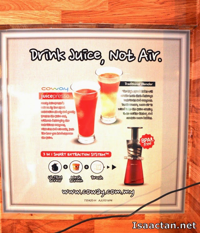 Drink Juice, Not Air