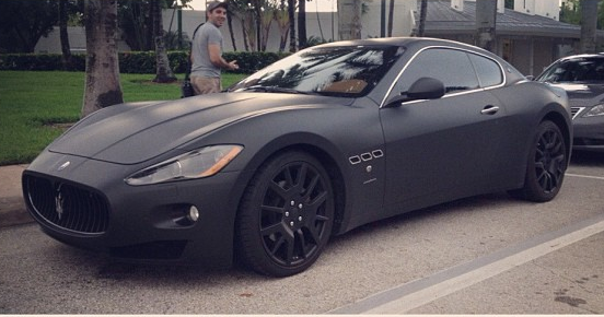 Matte Black Maserati