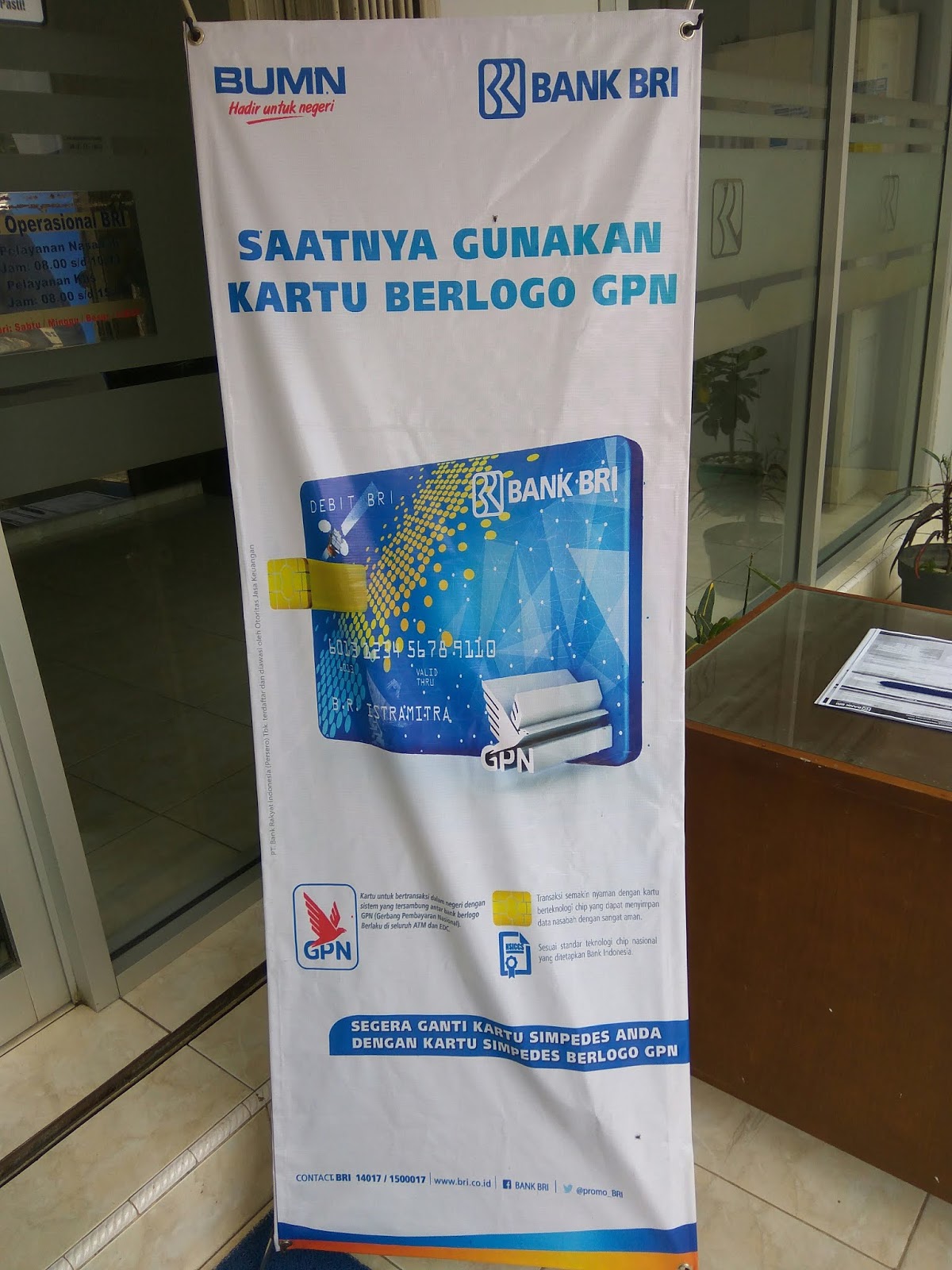 kartu ATM BRI harus diganti ke Chip untuk Hindari skimming data Nasabah