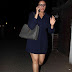 Mumbai Girl Huma Qureshi Long Legs Thighs Show In Mini Blue Dress