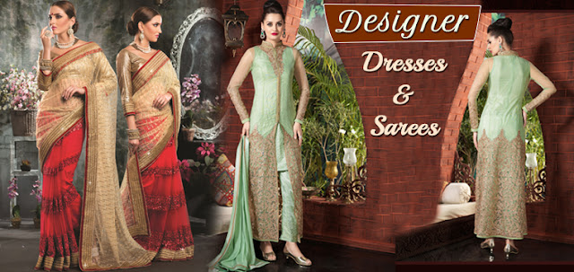 Latest Embroidery Salwar Suits and Sarees Online At Lowest Price India
