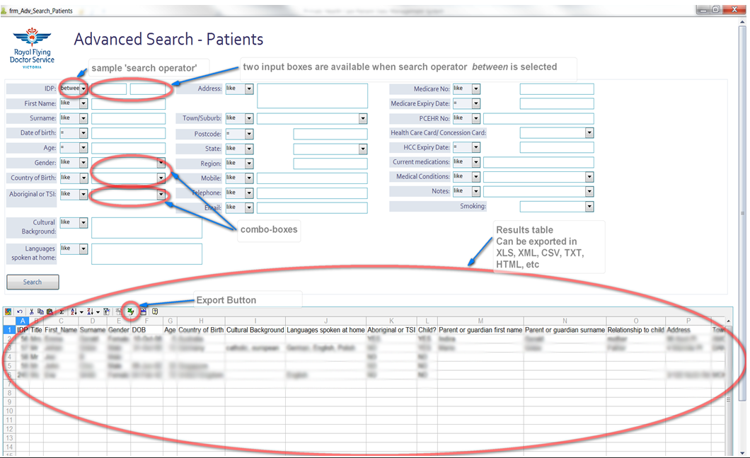 Primary Health Care Patient Data Management System