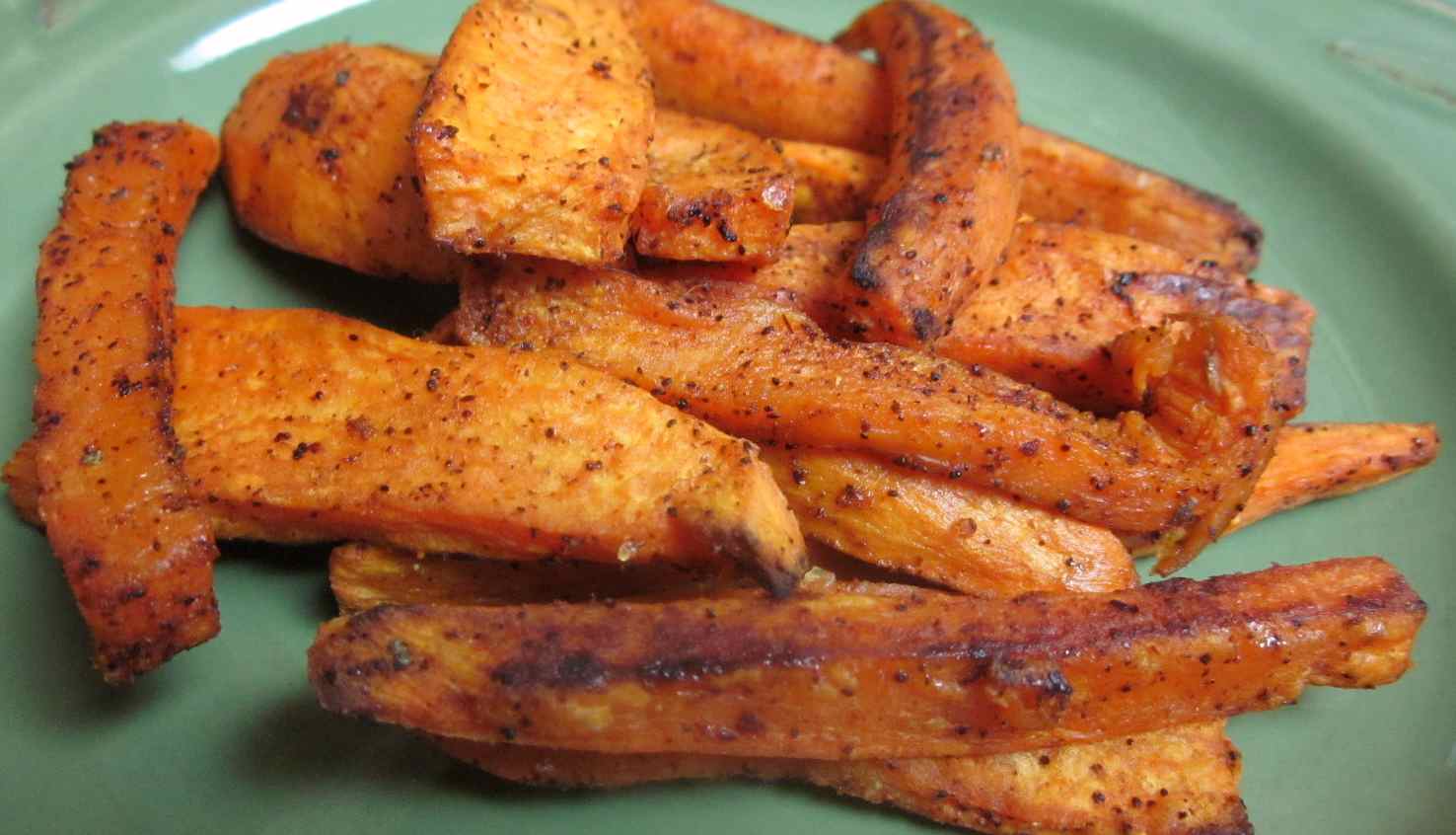 Karen’s Vegan Kitchen Hot, Sweet & Spicy Yam Fries