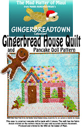 Gingerbread House Quilt and Pancake Doll Pattern