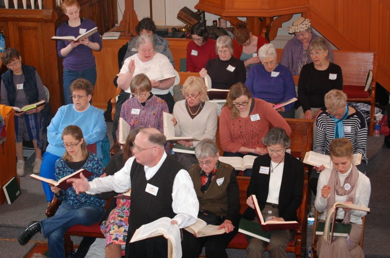 Shiloh Sacred Harp Singers of NW Arkansas Time to sing again in