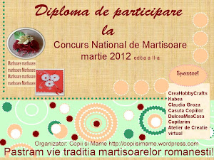 Diploma "Concurs National de Martisoare"