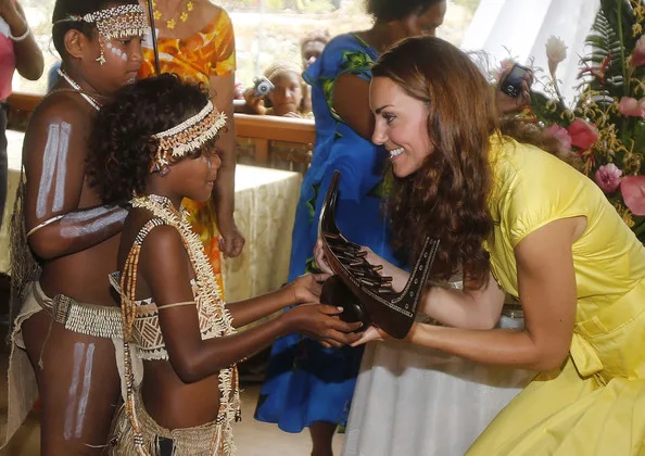 Prince William and Duchess of Cambridge attended a Women's Reception at the Leaf House