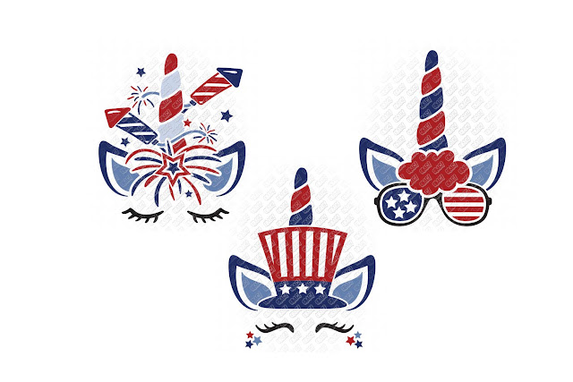 Download Fourth Of July Unicorn Svg For Silhouette Yellowimages Mockups