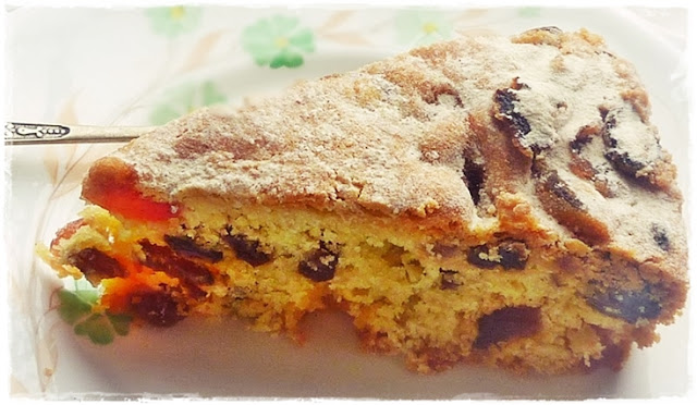 homemade fruit cake