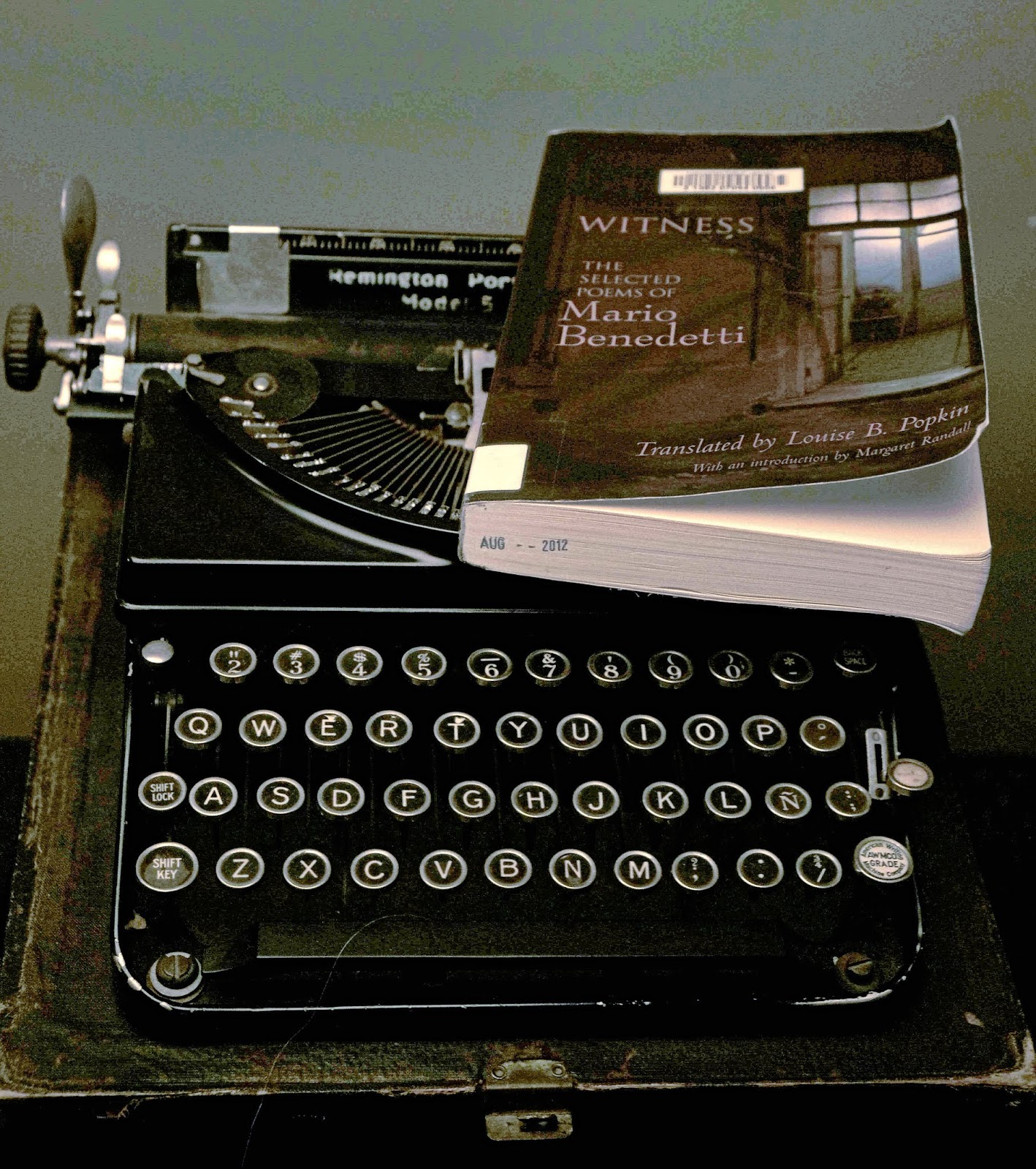 Alex Waterhouse Hayward Typist Mario Benedetti