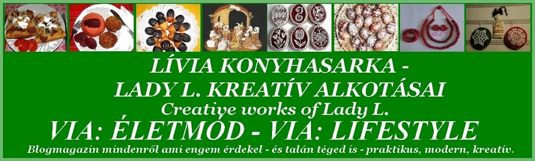 Lívia konyhasarka - Lady L. Kreatív alkotásai - Via:Életmód-Via:Lifestyle