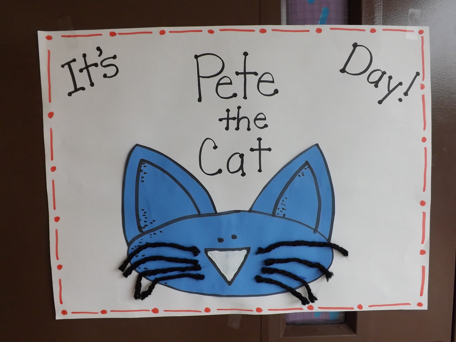 Mrs. Vento's Kindergarten Pete the Cat Day