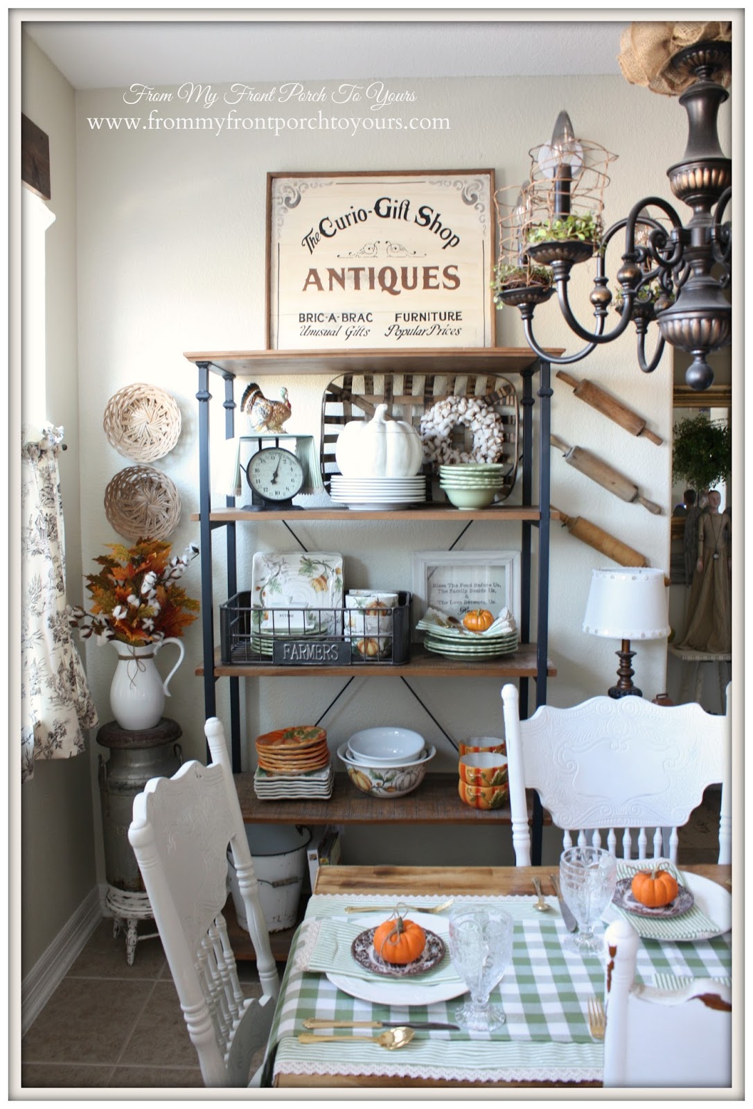 From My Front Porch To Yours Farmhouse Style Kitchen Fall 2015