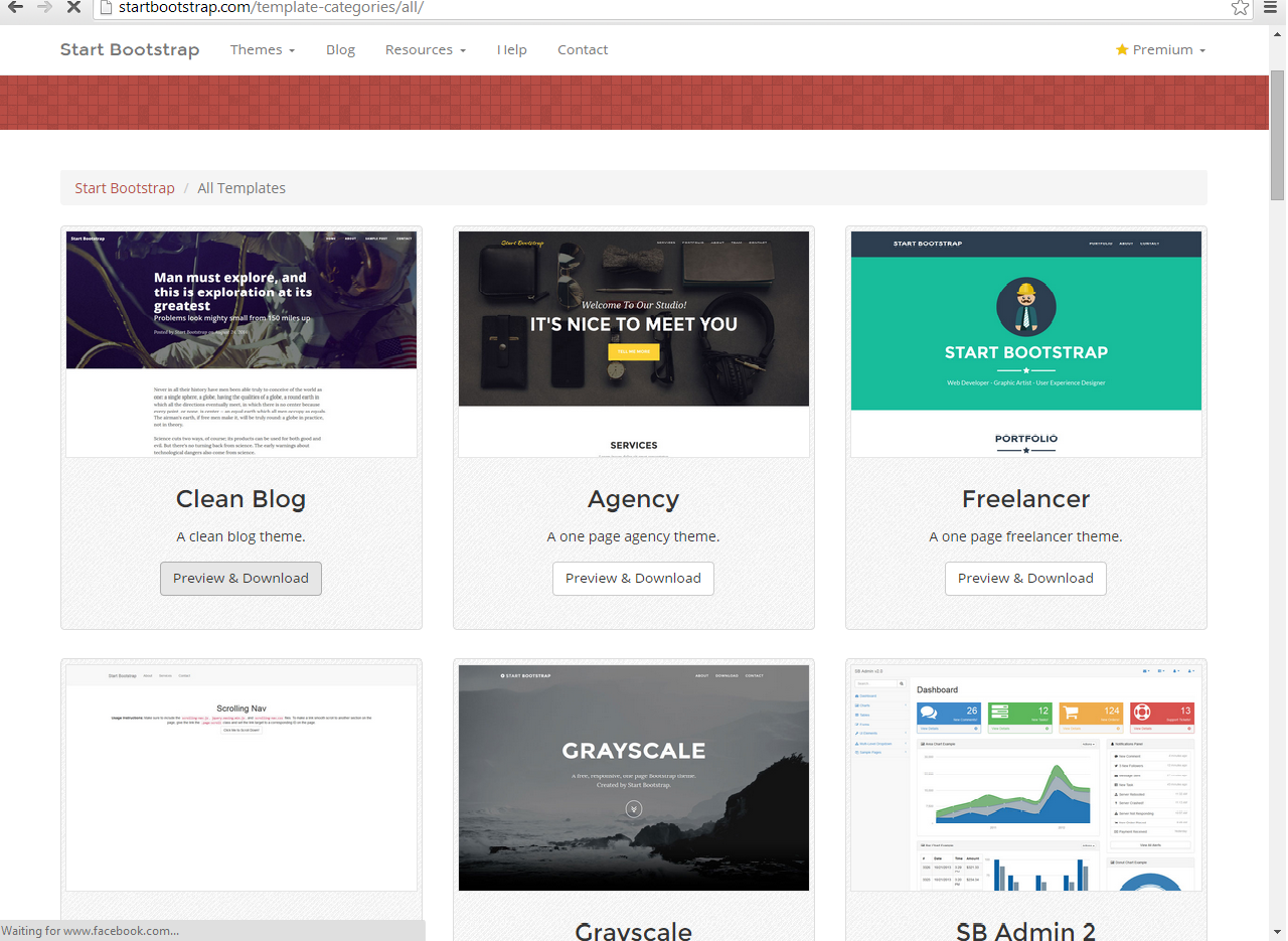 Theme preview