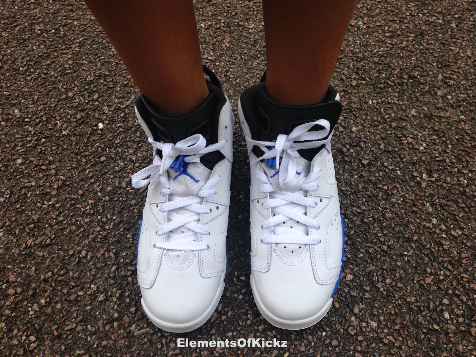 6s jordans blue